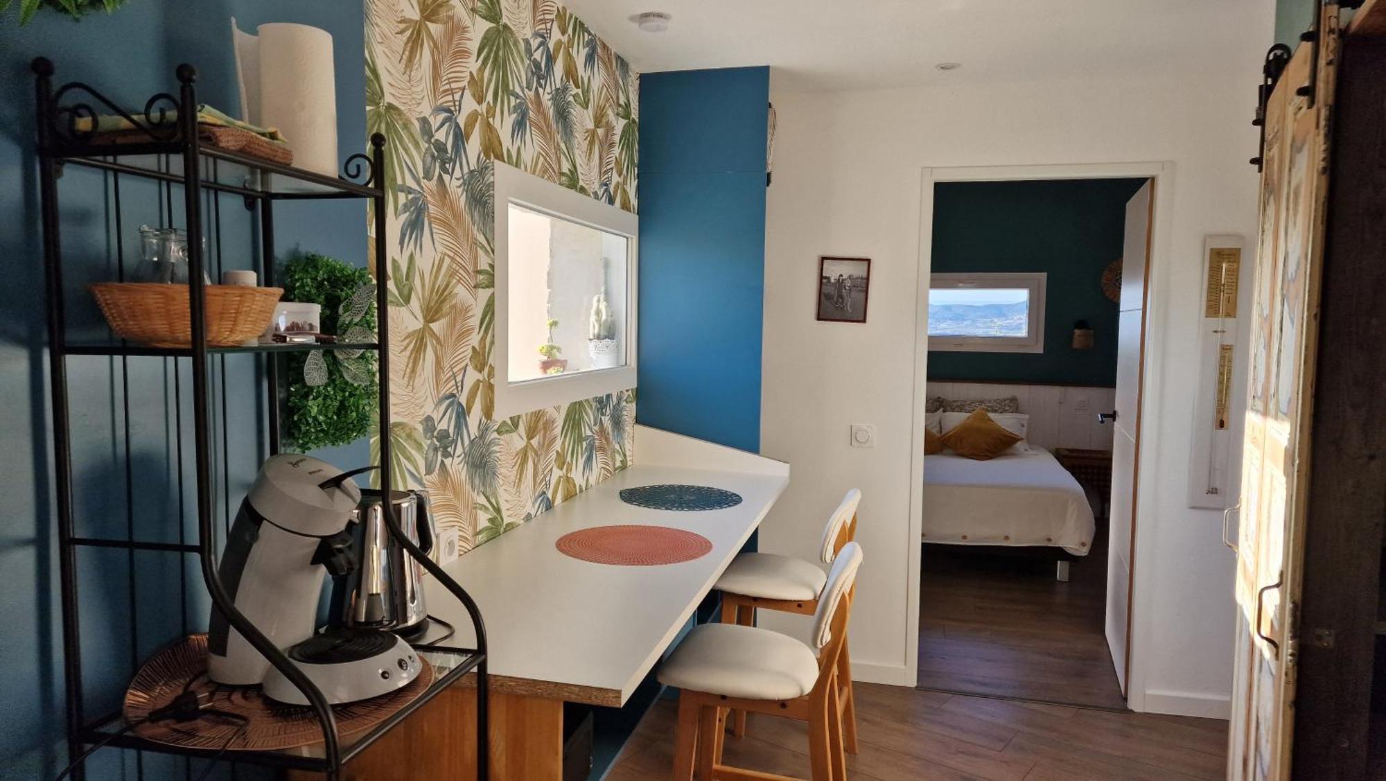 Reve D'Escapade Chambre Avec Vue Sublime Sur Les Cevennes Ardechoises Barjac  Extérieur photo